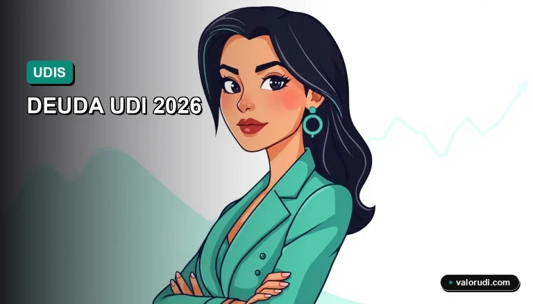 Calculadora de UDIS a pesos 2026 para créditos hipotecarios en México