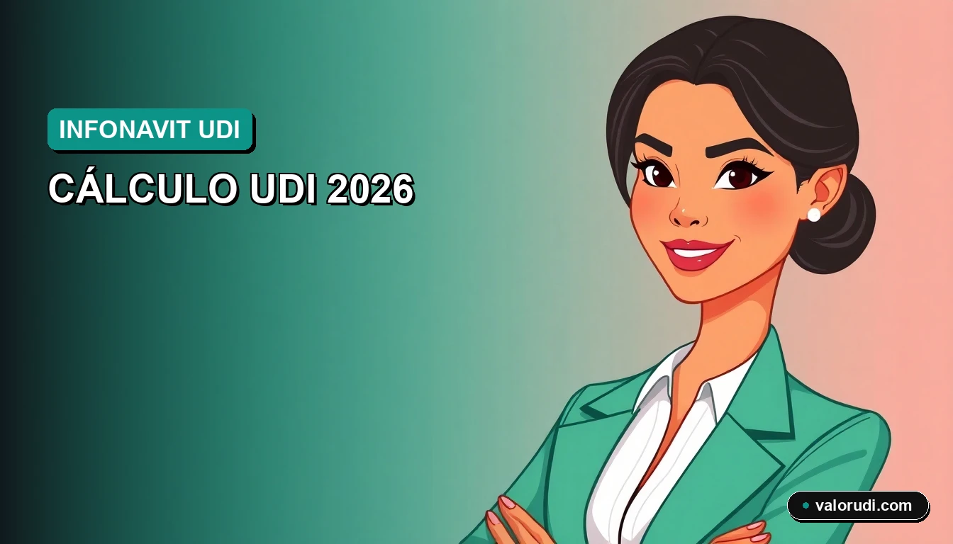 Simulador de conversión de crédito Infonavit de UDIS a pesos 2026 - ahorro hipotecario
