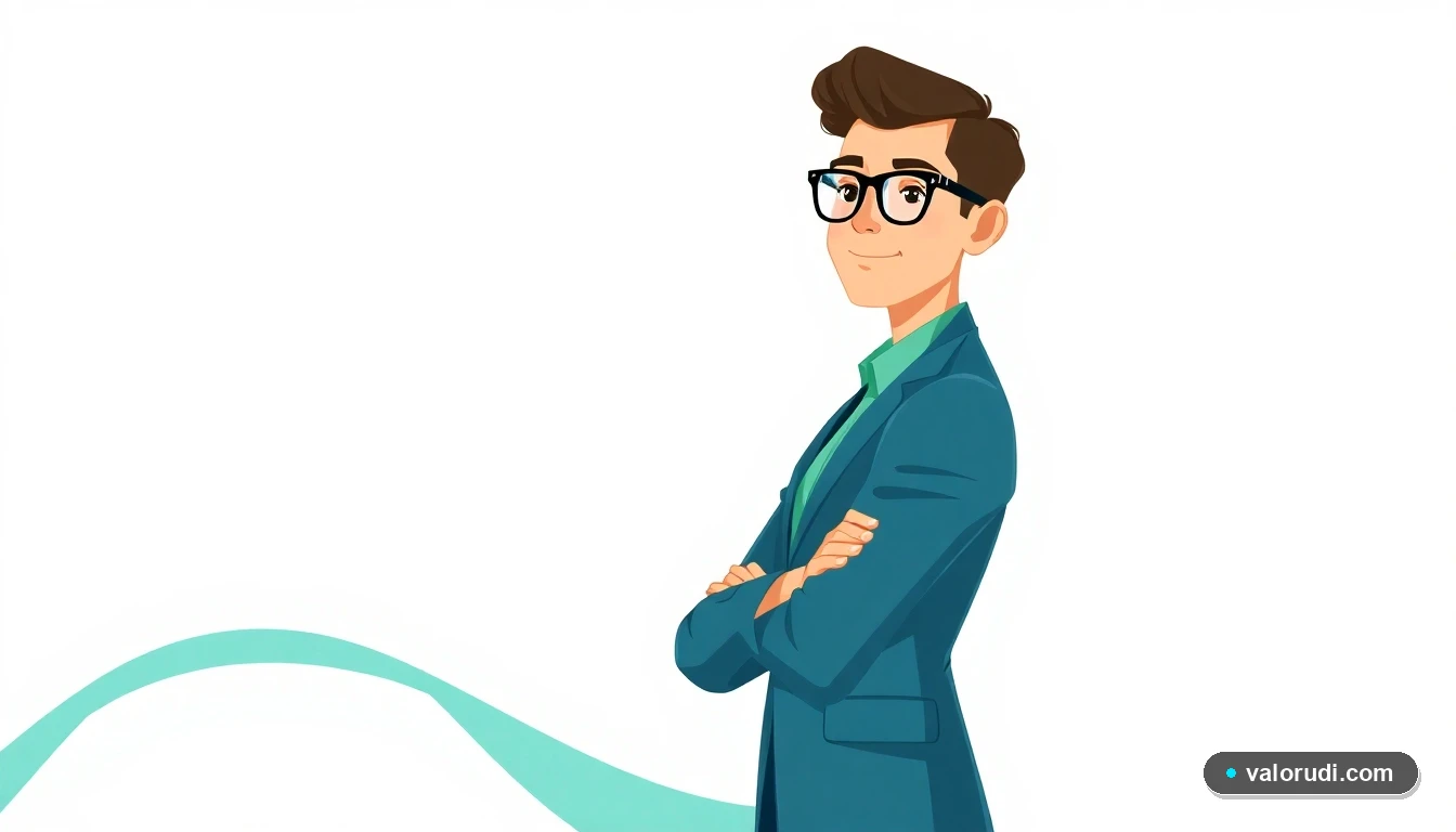 Asesor financiero mexicano explicando calculadora hipoteca UDI vs fija en estilo Corporate Memphis tonos verde menta y azul teal.