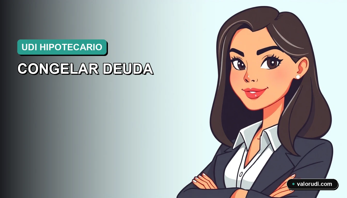 Ilustración vectorial 2D de un asesor financiero inteligente en tonos teal y menta, alineado a la derecha, espacio vacío al centro e izquierda, media figura sin manos, estilo Corporate Memphis para calculadora Infonavit UDI a pesos 2026.
