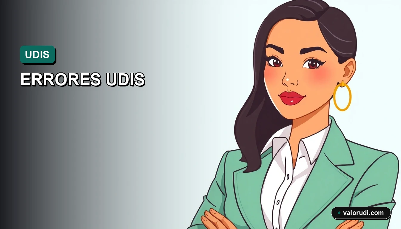 Error fatal al calcular UDIS a pesos en crédito Infonavit | ilustración corporativa moderna con asesor financiero