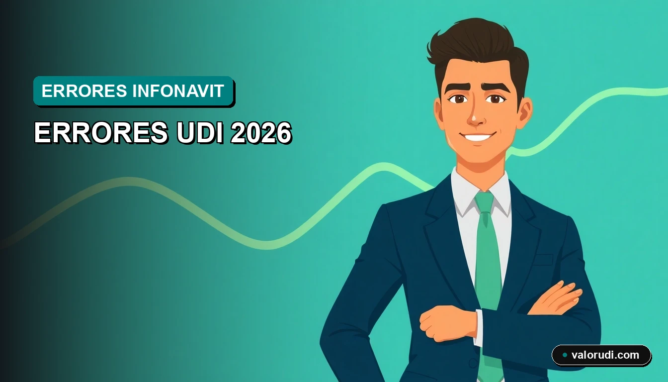 Evita pérdidas al contratar crédito Infonavit en UDIS 2026 guía visual para proteger tus ahorros financieros