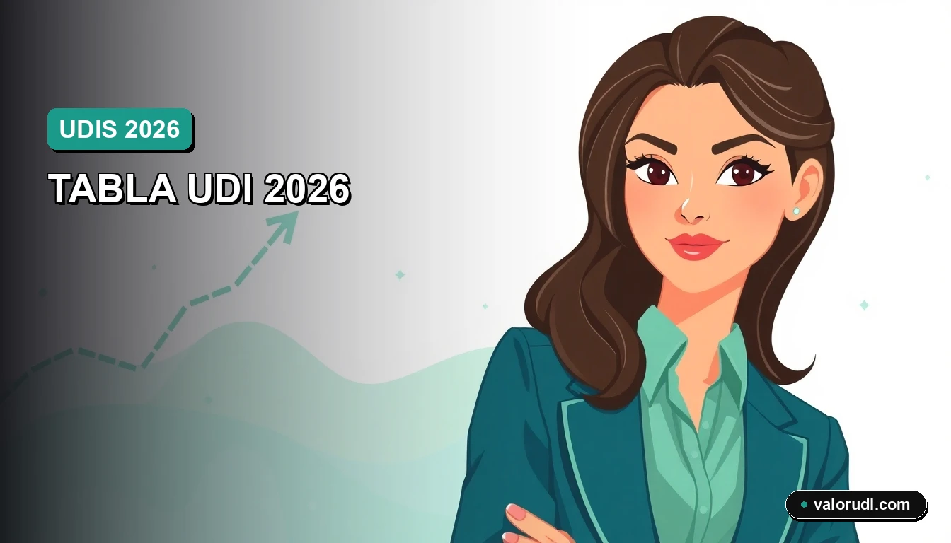 Tabla UDI 2026 a pesos mexicanos para crédito Infonavit, conversión exacta, cálculo financiero hipotecario